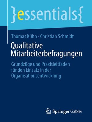 cover image of Qualitative Mitarbeiterbefragungen